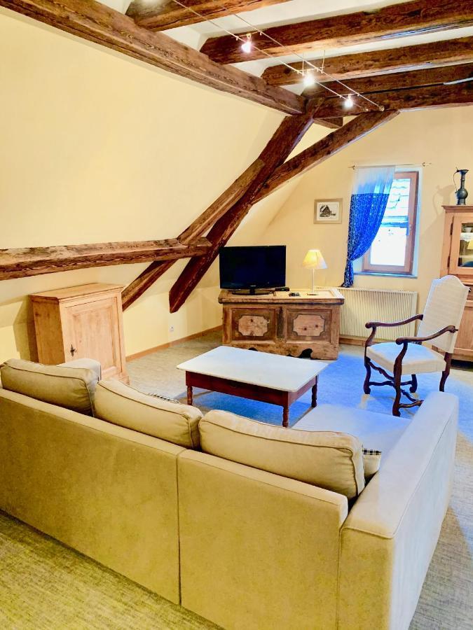 Gite "Le Muscat" A Riquewihr Bagian luar foto